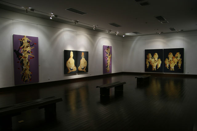 Prayer Beads and Brush Strokes